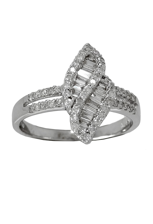 Sortija mujer oro blanco 18 ktes con diamantes. 082_124742 Sortija mujer oro blanco 18 ktes con diamantes. 082_124742