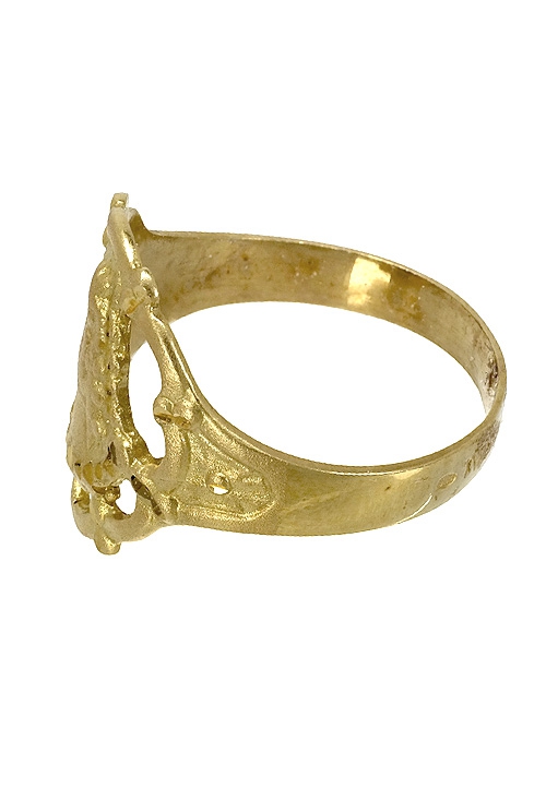 sortija Virgen del Rocio oro amarillo 18 ktes 156_ROCIO foto 4