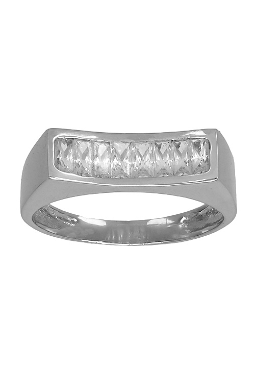 Anillo oro 1ª ley 750 mmas. (18 k.) sortija con piedras señora oro blanco rfcia.025_A-01893