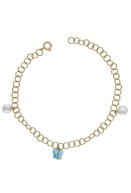 Pulsera oro 1ª ley 750 mmas. (18 k.) Tobillera rfcia.057_10164