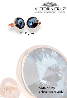 Pendientes plata ley dormilonas con piedras rfcia.273_A2520-VZT-1