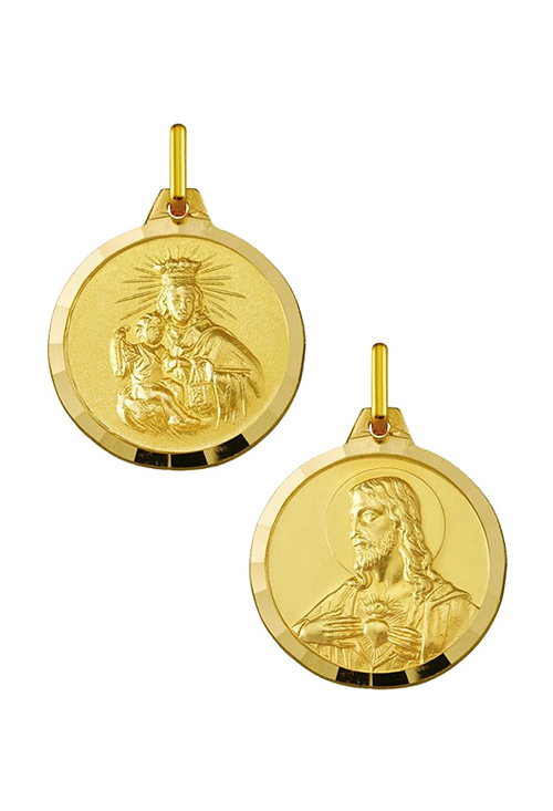 Medalla religiosa Escapulario oro 18 k. 045_1000575-18