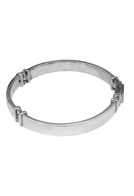 pulsera de plata para hombre puntos cardinales vista tumbada precio outlet joyeria 200_L10190-4-1_01