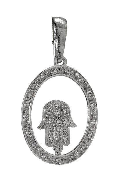 Colgante plata ley, dije con piedras - foto 3 - rfcia.022_011-Z