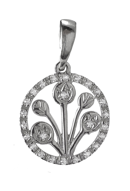 Colgante plata ley, dije con piedras - foto 3 - rfcia.022_018-Z