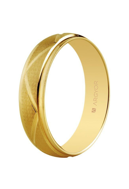 Alianza de boda en oro amarillo 5mm. Argyor 5150138 Alianza de boda oro amarillo 1a ley (18 ktes) - foto 3 - rfcia.045_5150138