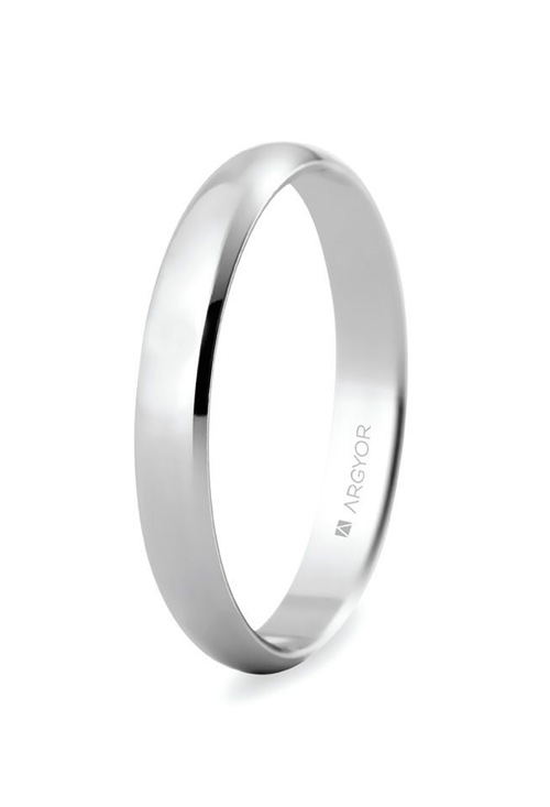 Alianza de boda en oro blanco 18 ktes - foto 3 - rfcia. 5B305