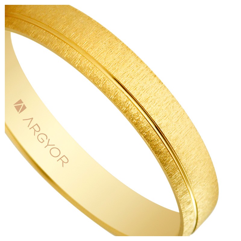 Alianza de oro amarillo 3.5mm. Argyor 5135473 Alianza de oro amarillo 18 ktes - foto 04 - rfcia: 5135473