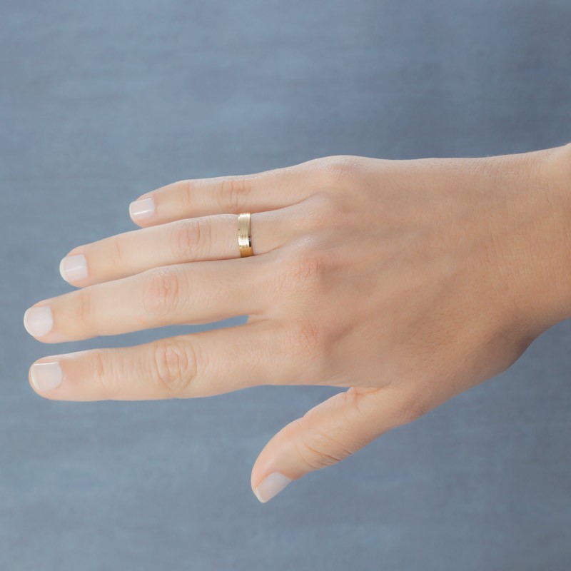 Alianza de boda oro amarillo 4mm. Argyor 5140436 Alianza de boda oro amarillo 18 ktes - foto 05 - rfcia 045_5140436