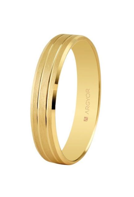 Alianza de boda oro amarillo 18 ktes - foto 3 - rfcia.045_5140436