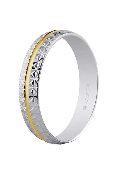 Alianza de oro bicolor 18 ktes - foto 3 - rfcia.045_5240296