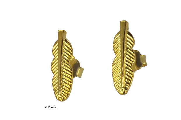 Pendientes plata ley aretes sin piedras rfcia.218_EF037Y999