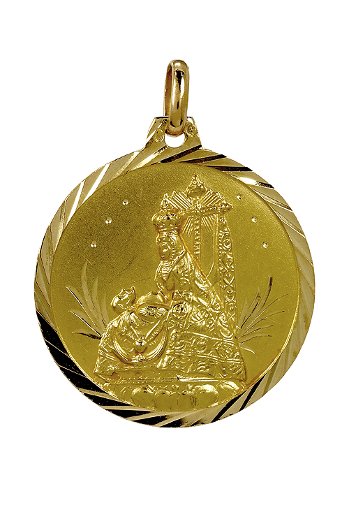 Virgen de las Angustias Medalla en oro ley - foto 1 - rfcia.036_ANGUSTIAS28