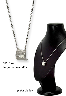 Gargantilla plata motivo diamantado 266_023233-1-9 Collares y Gargantillas plata ley sin piedras rfcia.266_023233-1-9