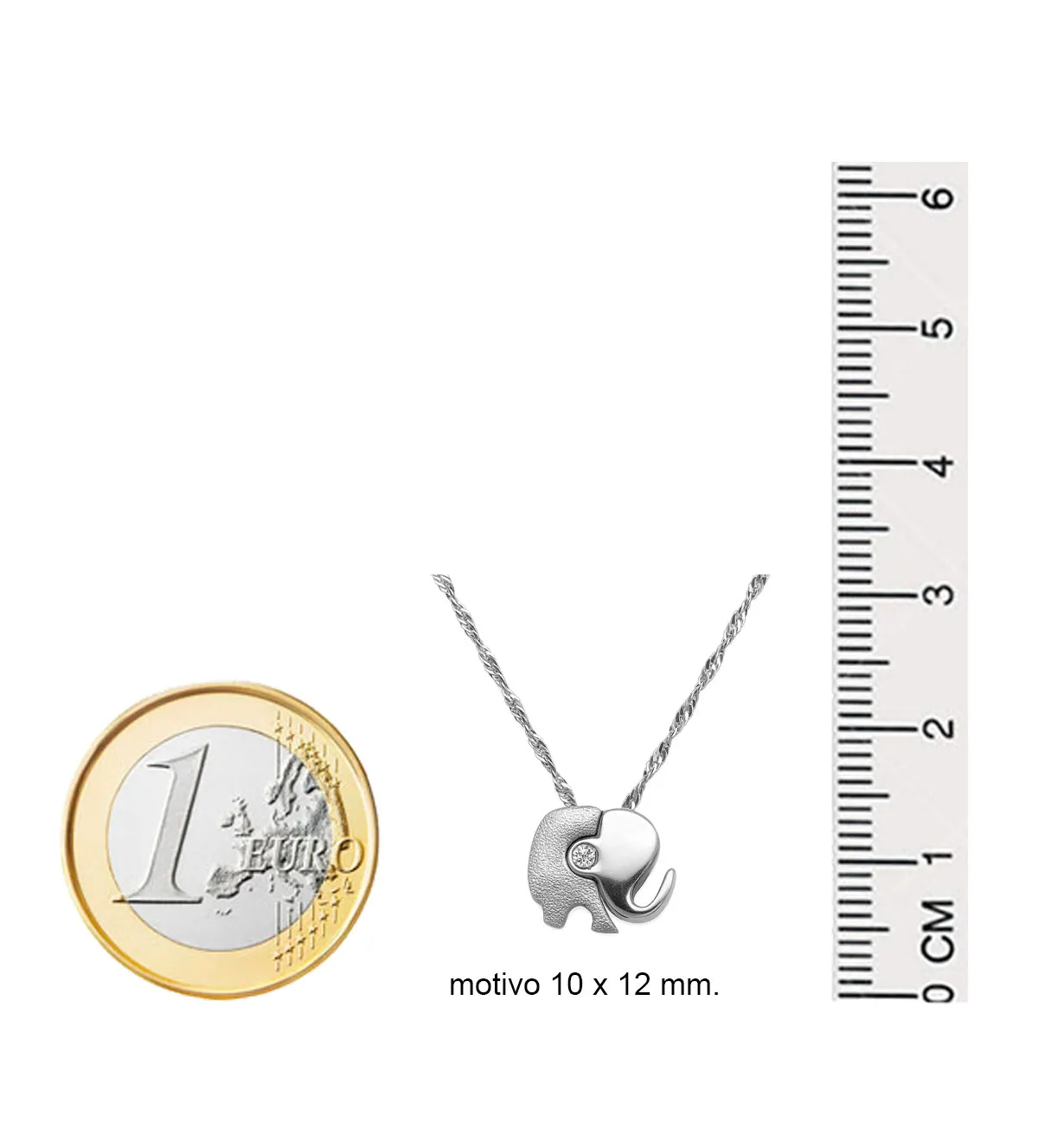 Gargantilla de oro blanco elefante 134_ELEFANTE-1 gargantilla-de-oro-blanco-con-brillante-134_ELEFANTE-1 medidas