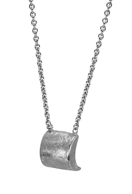 gargantilla plata motivo diamantado 266-023233-1-9