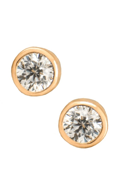 Pendientes de plata con circonita de 5 mm. Modelo Dakarai de Luxenter 218_EH064Y00 Pendientes de plata con circonita de 5 mm. Modelo Dakarai de Luxenter EH064Y00