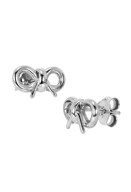 pendientes plata forma de lazo 266_013132-1-1