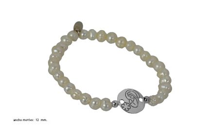 Pulsera plata ley sin piedras brazalete rfcia.266_043284-1-1