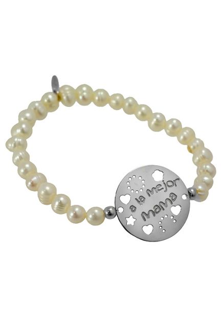 pulsera perlas y plata a la mejor mama 266-043102-1-1-MaMa