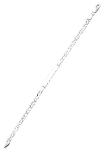 pulsera de plata con chapa para grabar foto extendida precio barato joyas online 126_ANCLA100CH_01