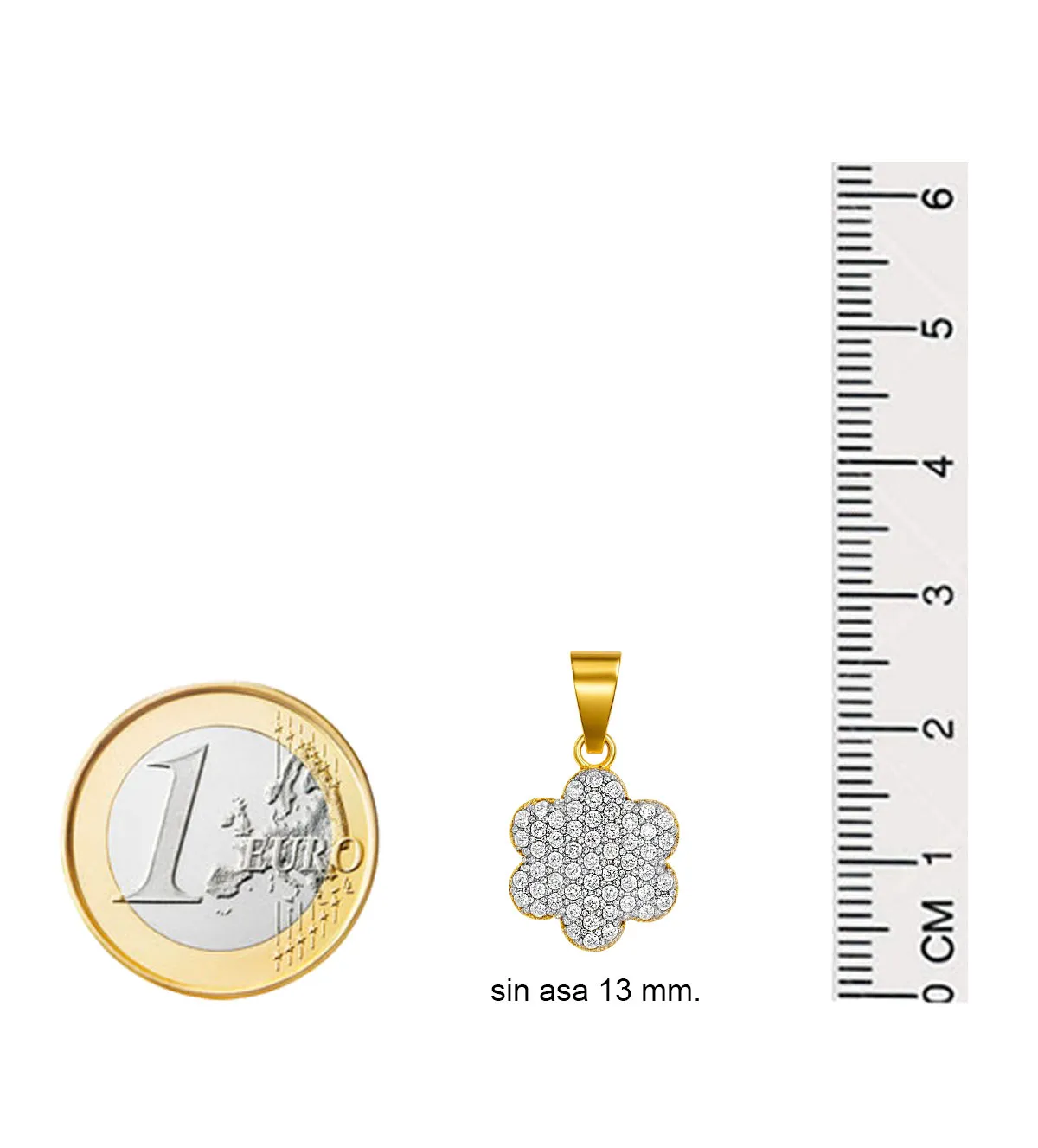 Colgante de oro forma de flor con circonitas 139_0016-F colgante-de-oro-flor-cuajado-circones-139_0016-F medidas