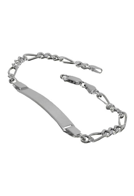 Esclava en plata ley, cadena 18 cm Eslabon 3x1 - foto 1 - rfcia.126_BP(1-3)(4)120CH