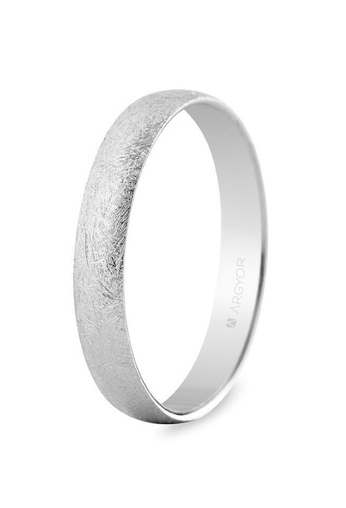 Alianza oro blanco 3,5 mm acabado efecto hielo - foto 1 - rfcia.045_5B353H