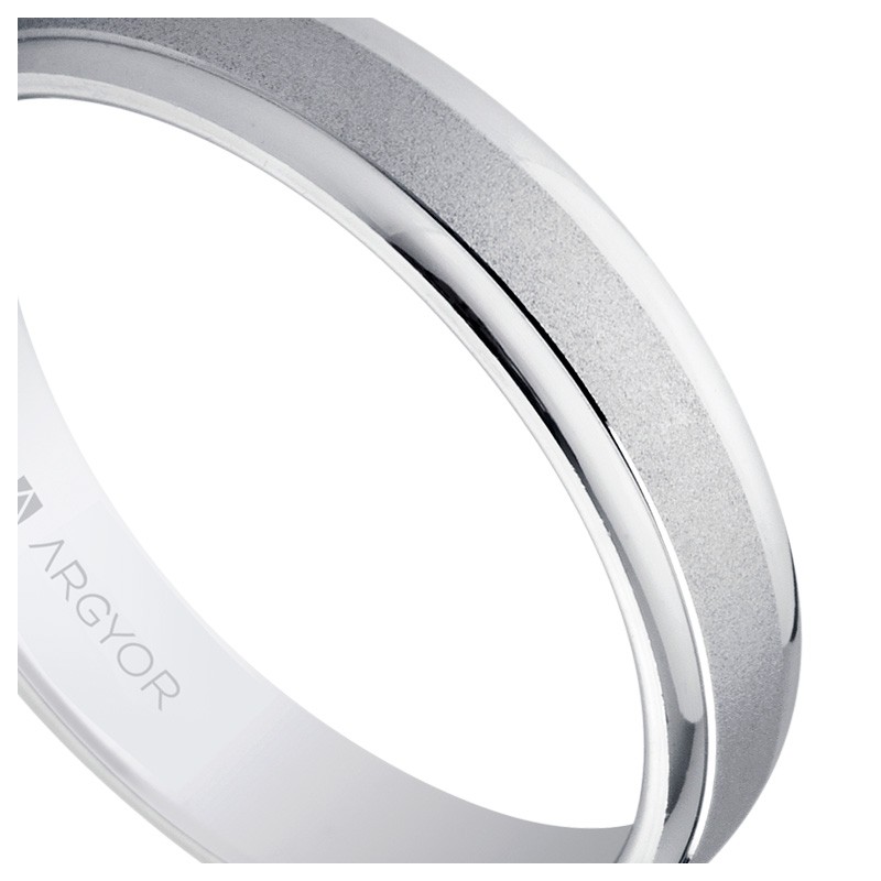 Alianza de plata 4mm. Argyor 5740044 Alianza de plata en 4 mm plata acabado brillo y mate - foto 04 - rfcia 5740044