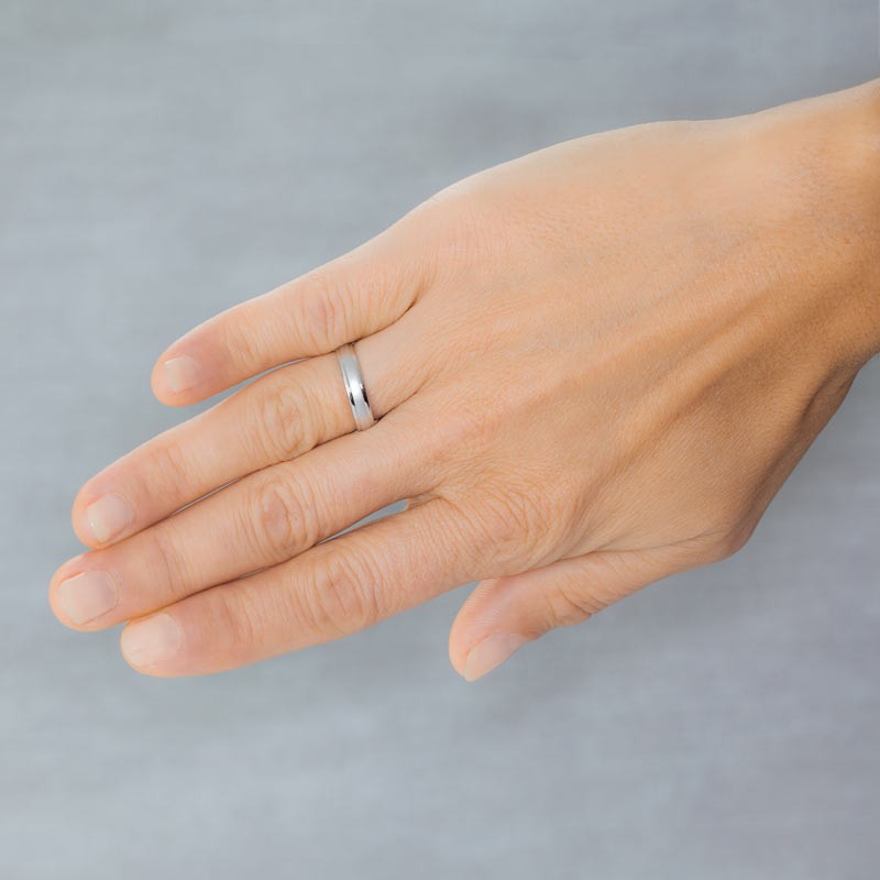 Alianza de plata 4mm. Argyor 5740044 Alianza de plata en 4 mm plata acabado brillo y mate - foto 05 - rfcia 5740044