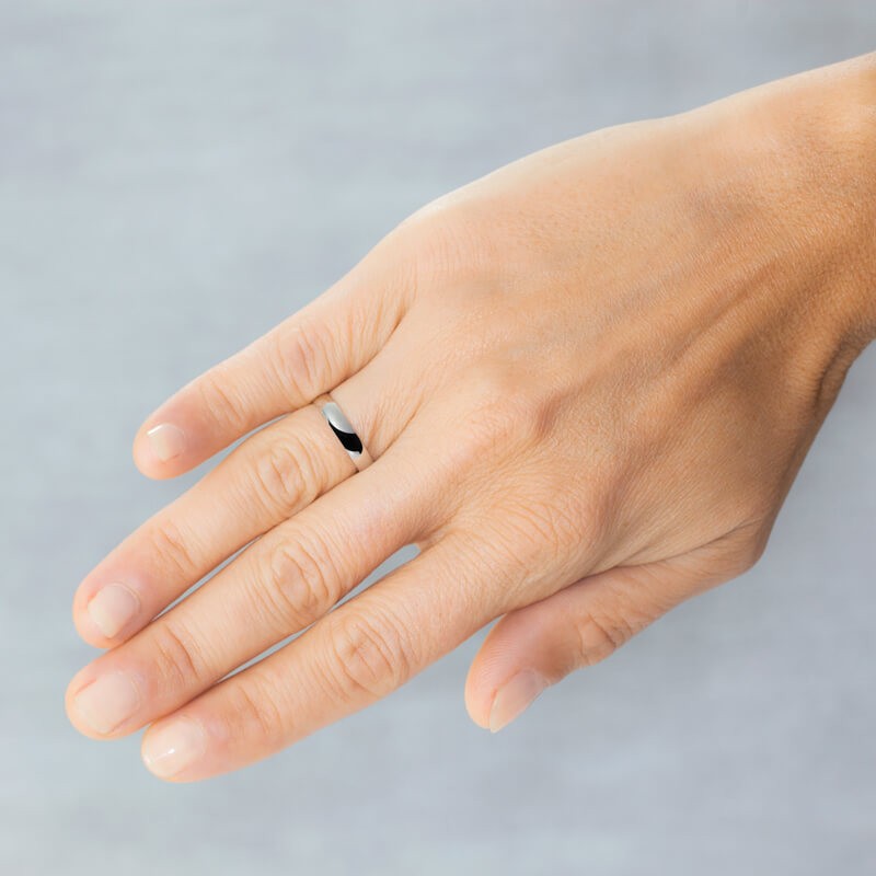 Alianza de plata 3.5 mm Argyor 57353 Alianza de plata 3.5mm. de media cana brillo - foto 05 - rfcia 045_57353