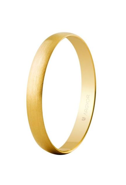 Alianza de oro amarillo 3mm. Argyor 50302S