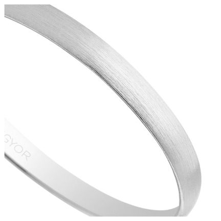 Alianza de oro blanco texturizada 2 mm Argyor - foto 04 - rfcia 5B201S