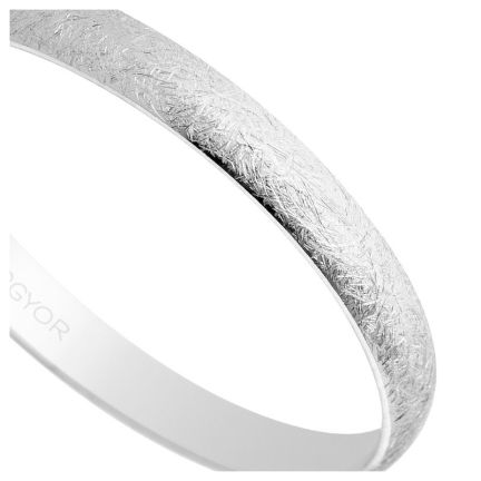 Alianza de oro blanco efecto hielo - foto 04 - rfcia 5B253H