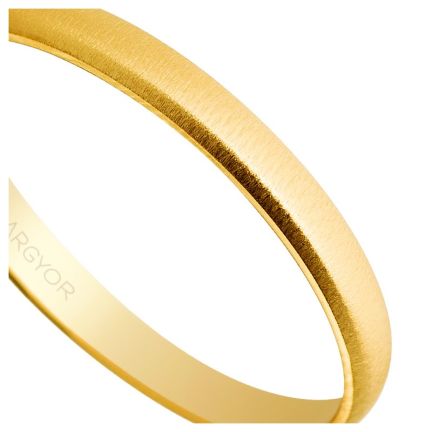Alianza de oro amarillo 18 ktes. 2.50 mm. texturizada - foto 04 - Argyor rfcia.50253T