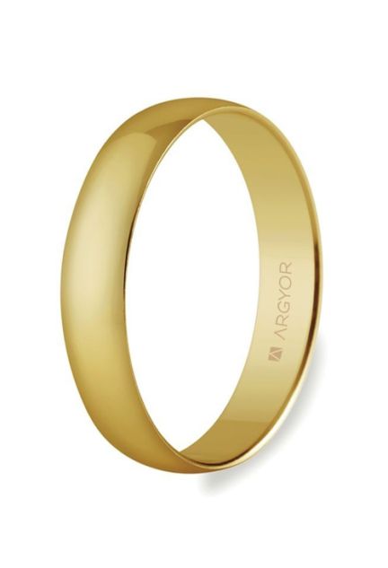 Alianza de oro amarillo 18 ktes. 4 mm - foto 1 - Argyor rfcia.50403