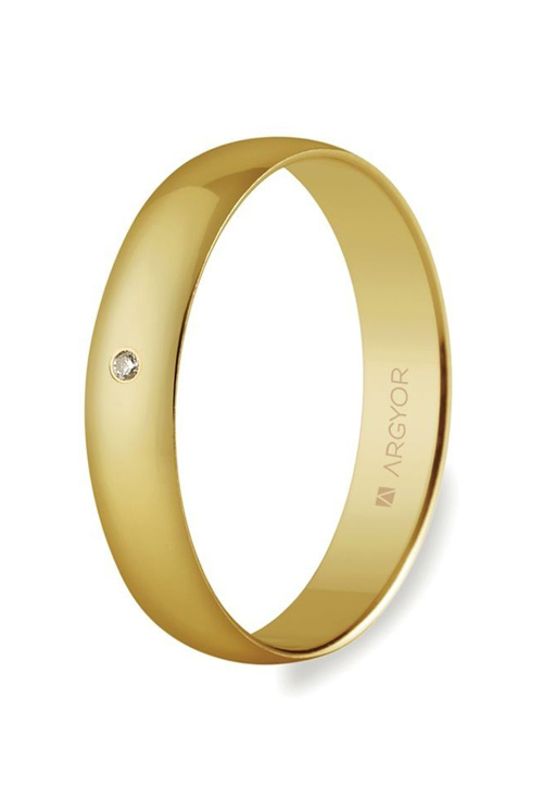 Alianza en oro 18 Ktes amarillo 4mm. Argyor 50403D