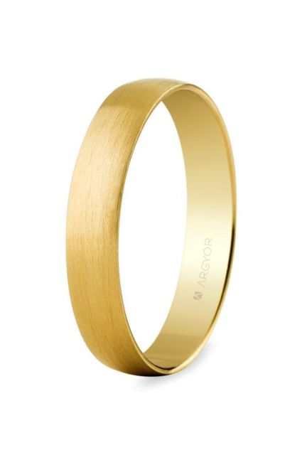 Alianza de oro Argyor 4mm. 50403S