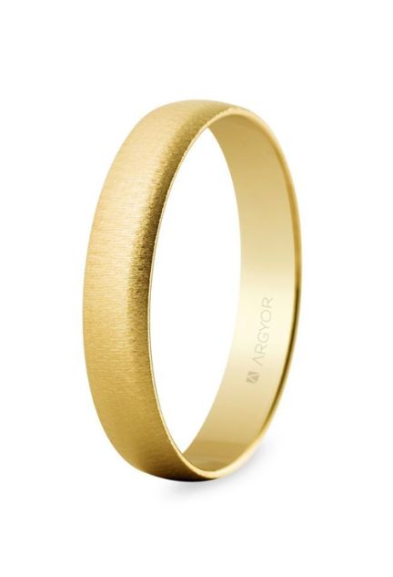 Alianza de oro 4mm. Argyor 50403T