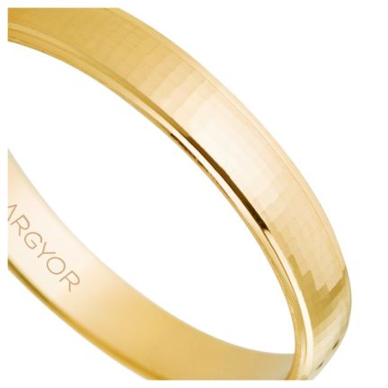 Alianza de oro amarillo 18 ktes. facetada brillo - foto 04 - Argyor rfcia.5130502