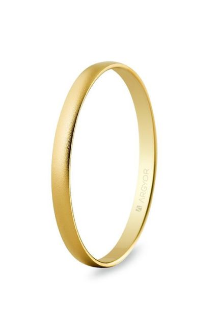 Alianza de oro amarillo boda clásico 2mm - foto 1 - Argyor rfcia. 50201M