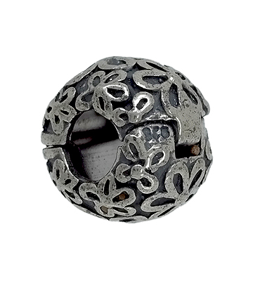 Abalorio en plata, separador con motivos florales. 240_PP-SEP1 Abalorio en plata, separador con motivos florales - foto 05 - rfcia 240_PP-SEP1