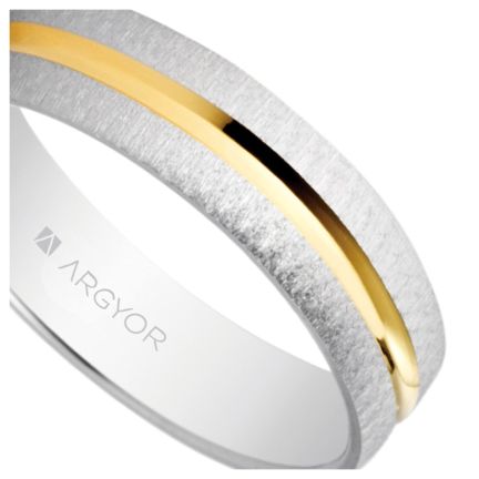 Alianza de oro para boda de 9 ktes con diamante - foto 04 - rfcia 9K5240474