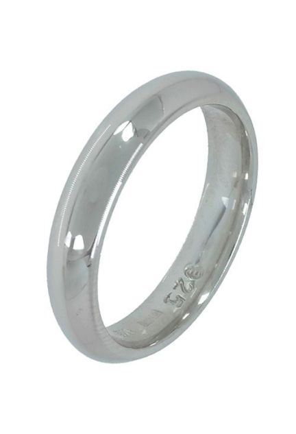 Alianza de plata 4mm 271_PALI107