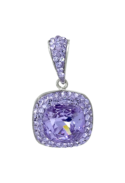 Colgante en plata de ley con cristales checos 252_PS0009-21 Colgante en plata de ley con cristales Swarovski - foto 04 - rfcia 252_PS0009-21