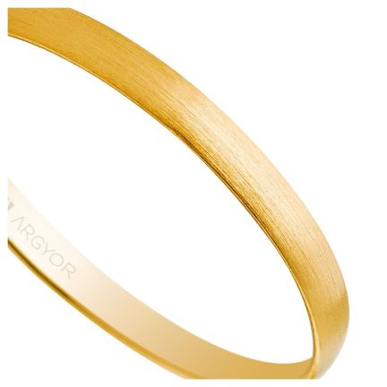 Alianza de oro amarillo boda media caña 2 mm - foto 04 - Argyor rfcia.50201S