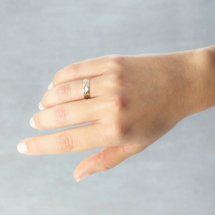 Alianza oro bicolor 18 ktes - foto 04 - rfcia 5250138