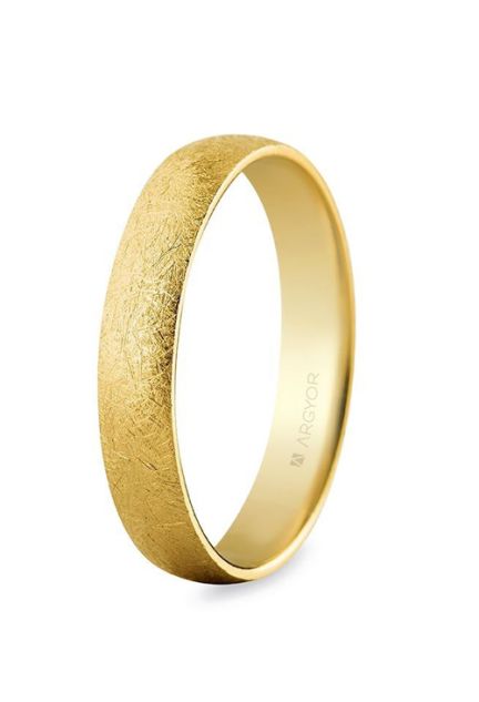 Alianza de oro amarillo acabado hielo - foto 3 - Argyor rfcia.5640001H