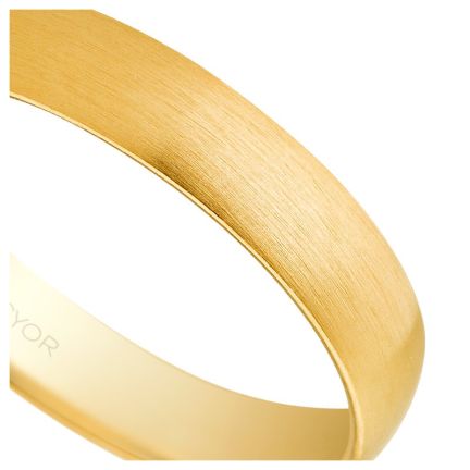 Alianza de oro amarillo acabado matizado seda - foto 04 - Argyor rfcia.5640001S