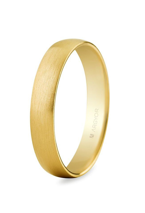 Alianza en oro 18 ktes acabado matizado seda - foto 3 - Argyor rfcia.5640001S